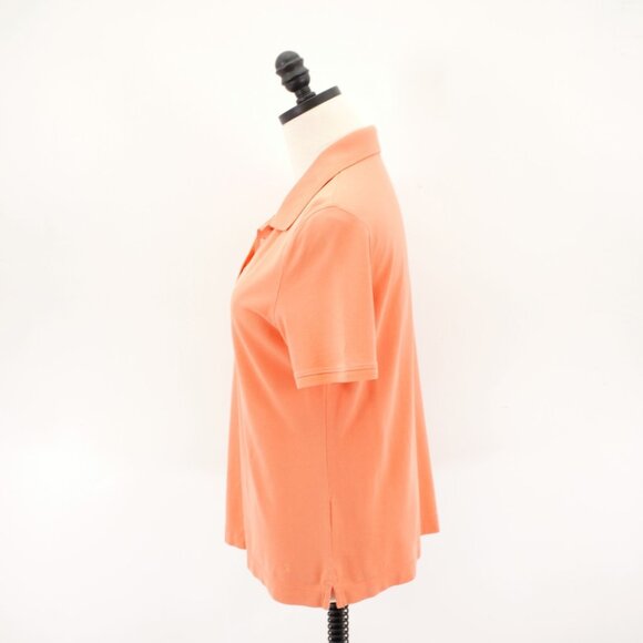 Brax Feel Good 40‎ Orange Short Sleeve Collared Polo Shirt Top - Picture 5 of 8
